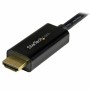 Cavo da DisplayPort a HDMI Startech MDP2HDMM1MB 4K Ultra HD Nero 1 m