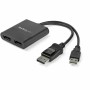 Splitter DisplayPort Startech MSTDP122DP Nero 4K Ultra HD