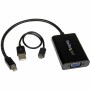 Adattatore Mini DisplayPort con VGA Startech MDP2VGAA Nero Grigio