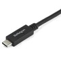 Adattatore USB C con DVI Startech CDP2DVIMM2MB Nero