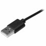 Cavo USB A con USB C Startech USB2AC50CM      0,5 m Nero