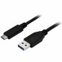 Cavo USB A con USB C Startech USB315AC1M      Nero