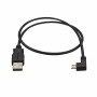 Cavo USB Startech USBAUB50CMLA     Nero 0,5 m