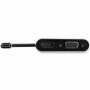 Adattatore USB C con VGA/HDMI Startech CDP2HDVGA      Nero