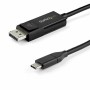 Adattatore USB C con DisplayPort Startech CDP2DP142MBD     (2 m) Nero