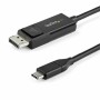 Adattatore USB C con DisplayPort Startech CDP2DP1MBD      Nero 1 m