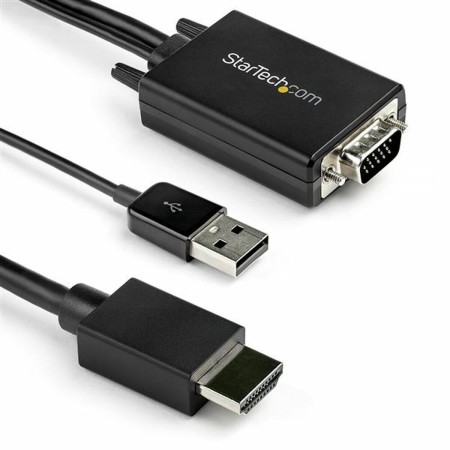 Adattatore HDMI con VGA Startech VGA2HDMM2M      (2 m) Nero