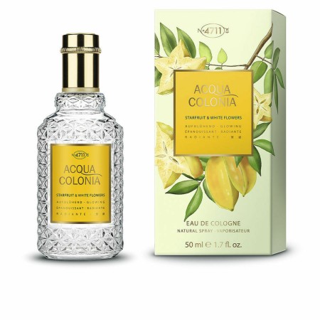 Profumo Unisex 4711 Acqua Colonia EDC 50 ml Carambola Fiori bianca