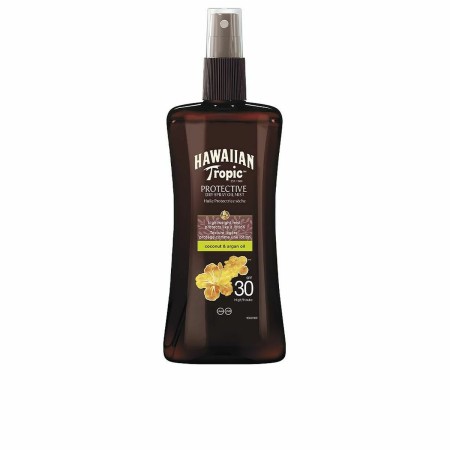 Olio Solare Hawaiian Tropic Coconut Argan Spf 30 Cocco Argan 200 ml