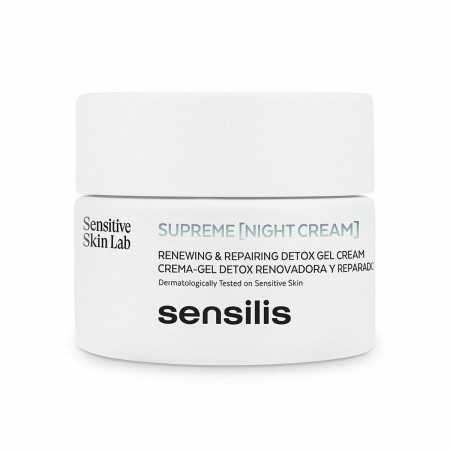 Crema Notte Antirughe Sensilis Supreme Real Detox 50 ml