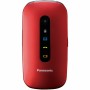 Cellulare per anziani Panasonic KX-TU456 2,4" Rosso