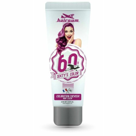 Colorazione Semipermanente Hairgum Sixty's Color Fucsia (60 ml)