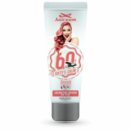 Colorazione Semipermanente Hairgum Sixty's Color coral sunset (60 ml)