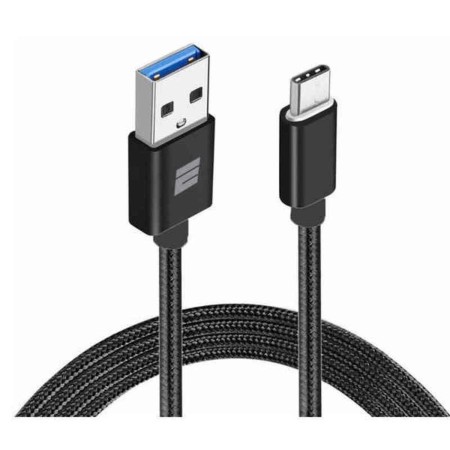 Cavo USB A con USB C Eightt ECT-3B Nero 1 m (1 m)