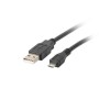 Cavo da USB a Micro USB Lanberg 480 Mb/s Nero