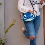 Borsa a Tracolla Stitch Disney 72809 Azzurro