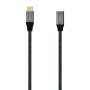 Cavo USB-C Aisens A107-0635 Grigio 1 m