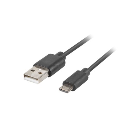 Cavo Micro USB Lanberg CA-USBM-20CU-0010-BK Nero 1 m