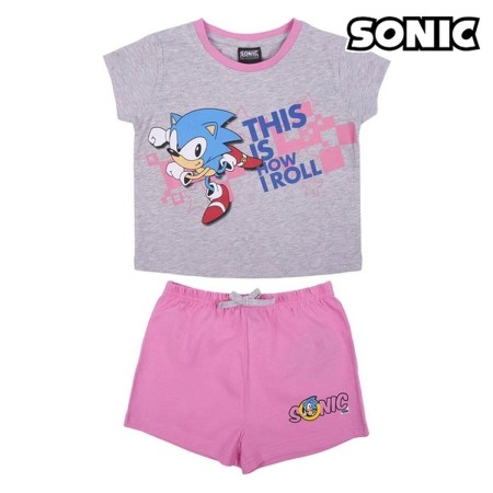 Pigiama Per bambini Sonic Grigio