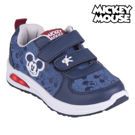 Scarpe Sportive con LED Mickey Mouse Azzurro