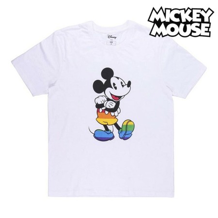 Maglia a Maniche Corte Disney Pride Bianco