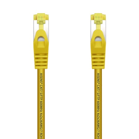 Tubo flessibile Aisens A146-0474 cat7 S/FTP (S-STP) Giallo 1 m