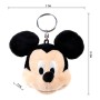 Portachiavi Peluche Mickey Mouse Nero