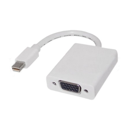 Adattatore Mini DisplayPort con VGA 3GO CMINIDP-VGA Bianco