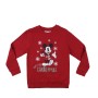 Felpa senza Cappuccio Bambino Mickey Mouse Rosso