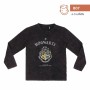 Maglia a Maniche Lunghe Bambino Harry Potter Grigio Grigio scuro