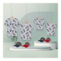 Maglia a Maniche Corte per Bambini Minnie Mouse Grigio