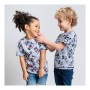 Maglia a Maniche Corte per Bambini Minnie Mouse Grigio