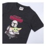 Maglia a Maniche Corte per Bambini The Mandalorian Nero