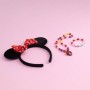 Set di accessori Minnie Mouse Multicolore 3 Pezzi