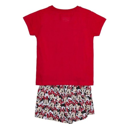 Pigiama Estivo Minnie Mouse Rosso