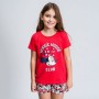 Pigiama Estivo Minnie Mouse Rosso