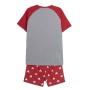 Pigiama Estivo Mickey Mouse Rosso (Adulti) Uomo Grigio