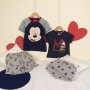 Pigiama Estivo Minnie Mouse Blu scuro Grigio