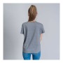 Maglia a Maniche Corte Donna Snoopy Grigio Grigio scuro