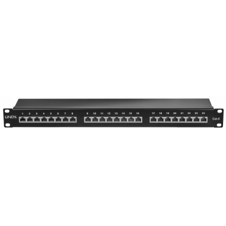 Patch Panel 24 Porte UTP Categoria 6 LINDY 25990