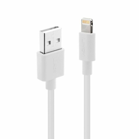 Cavo USB a Lightning LINDY 31327 2 m Bianco