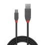 Cavo Micro USB LINDY 36725 5 m Nero