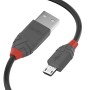 Cavo USB 2.0 A con Micro USB B LINDY 36731 50 cm Nero