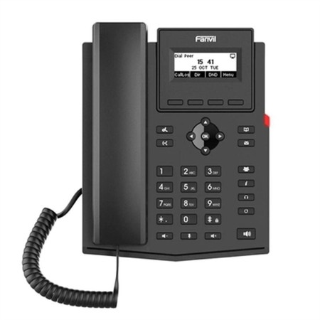 Telefono Fisso Fanvil X301P Nero