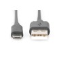 Cavo da USB a micro USB Digitus by Assmann AK-300110-010-S Nero 1 m