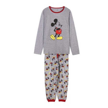 Pigiama Mickey Mouse Grigio (Adulti) Uomo