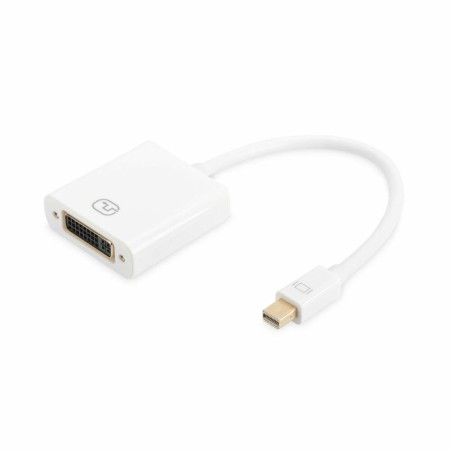 Adattatore Mini DisplayPort con DVI Digitus AK-340406-001-W Bianco Nero