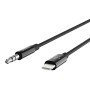 Cavo da Audio Jack a Lightning Belkin AV10172BT03-BLK Nero 90 cm