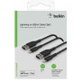 Cavo USB a Lightning Belkin CAA001BT1MBK2PK 1 m Nero (2 Unità)