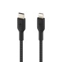 Cavo USB-C a Lightning Belkin CAA004BT2MBK 2 m Nero